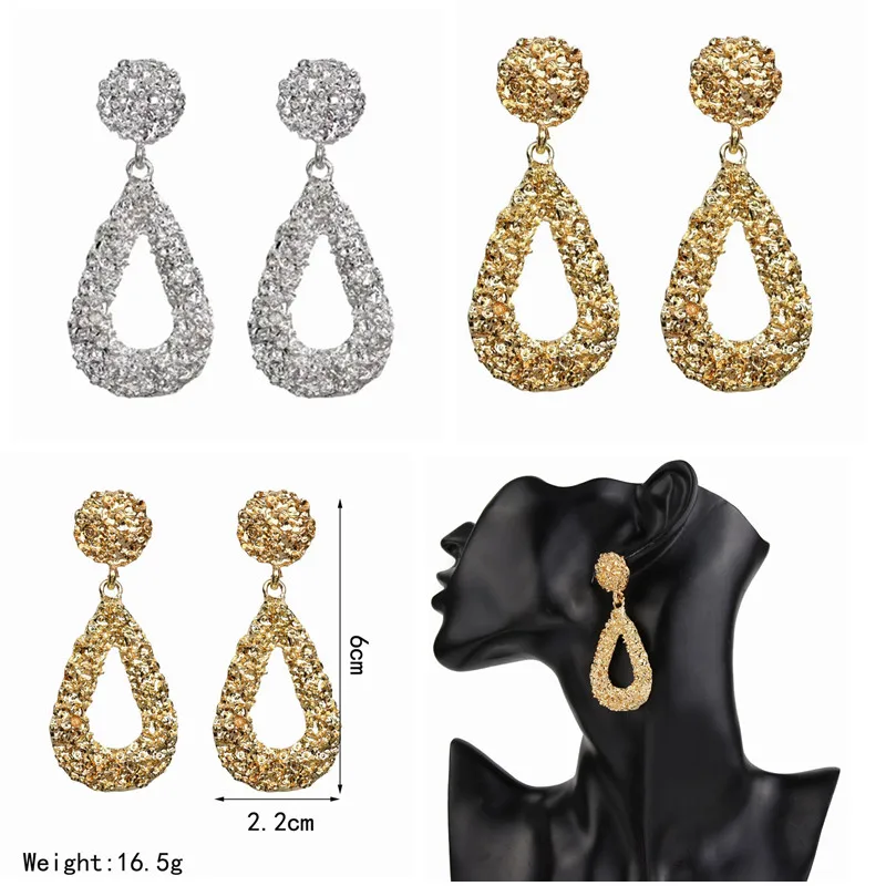 Горячая продажа Винтажные серьги для женщин эффектные Серьги Геометрические