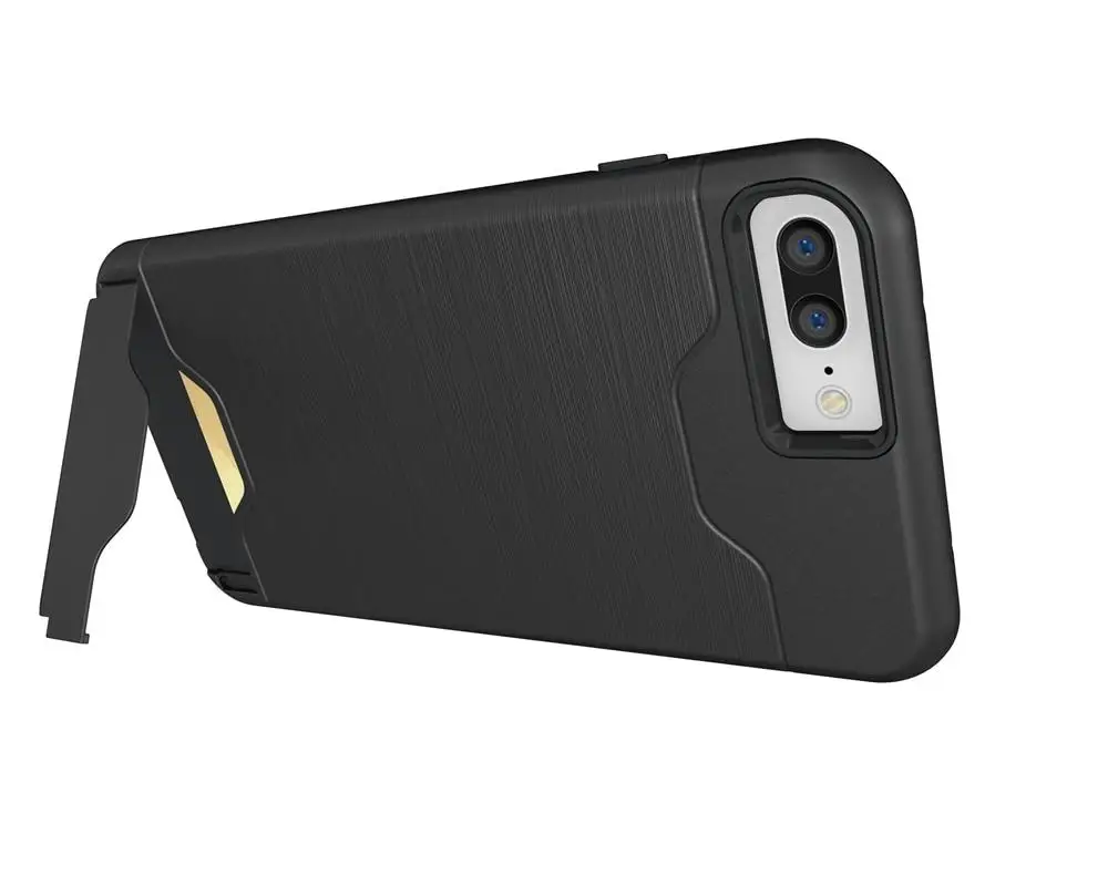 Group Vertical iPhone7 Plus Case Smooth Brushed Metal Design Back Cover For Black QKC r60 | Мобильные телефоны и