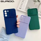 Защитный чехол для объектива камеры Samsung Galaxy S21, S20 FE, A11, A21S, A31, A51, A71, A12, A22, A32, A52, A72, 5G, кожаный чехол