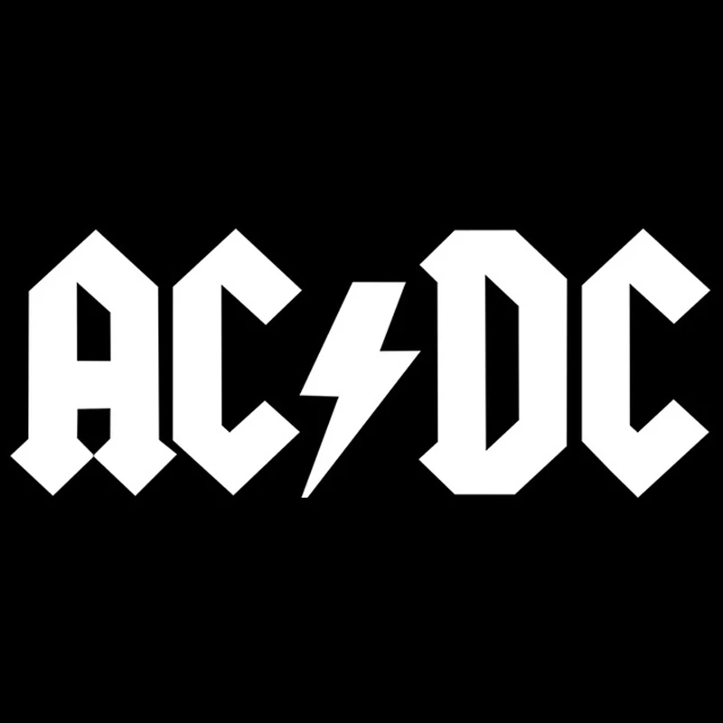 Автомобильная 3D Наклейка 30*11 6 см AC/DC мультяшная наклейка s и наклейки