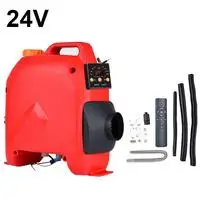 24V single hole 24 В/12 в 5 кВт автомобильный стояночный обогреватель, воздушный обогреватель, автомобильный обогреватель, Универсальный Автомобильный Подогреватель для RV, дом на колесах, трейлер, грузовики, лодки, обогреватель - Название цвета: 24V single hole
