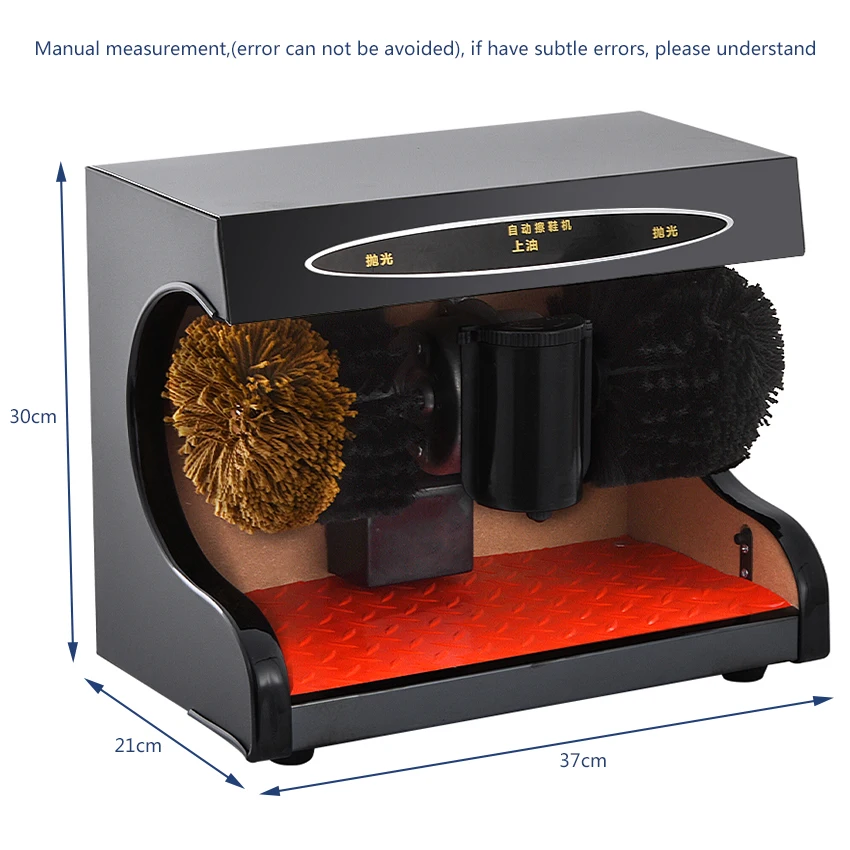 

YK-D51 Electric Shoe Polisher Man Woman Leather Shoe Cleaner Kit Shoe Brush Set Full Automatic Induction Shoe Cleaning Machine