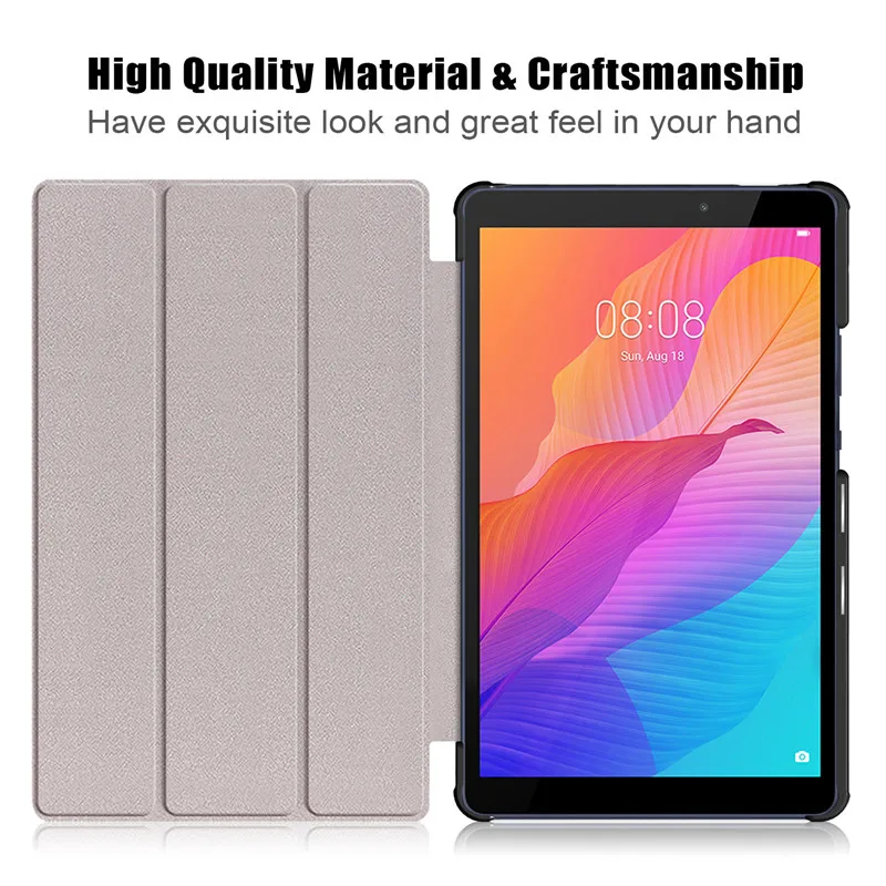 Противоударный чехол для планшетов Huawei MatePad T8 8 дюймов искусственная кожа задняя