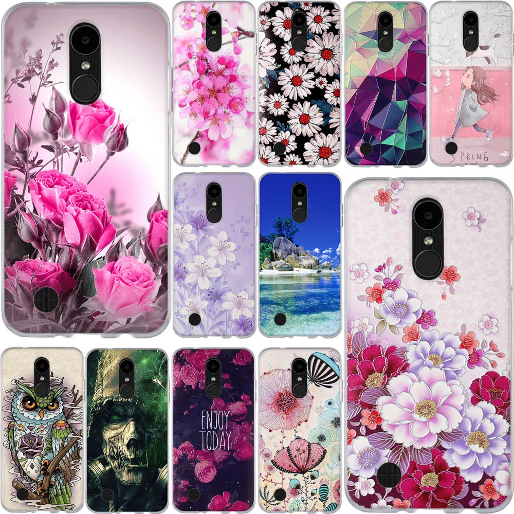 Силиконовый чехол для LG K4 2017 M160 /Phoenix 3 /Fortune LV1 LV3 чехлы бампер телефона K8