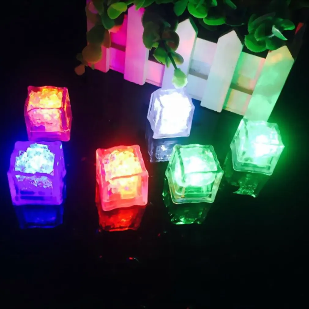 

Fashion Funny Children's Bath Lamp Floating Lamp Bathtub Waterproof Colorful LED Lamp Toys Flashing Ice Cube