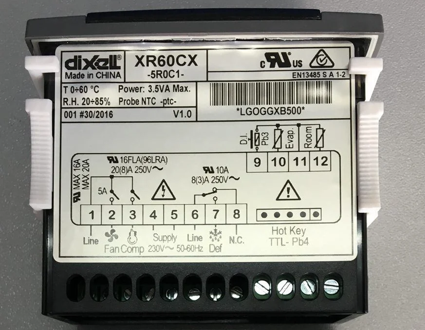 1 шт. Новый цифровой контроллер для холодильника DIXELL XR60CX 5R0C1|Автоматизация зданий|