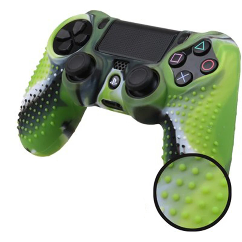 Ps4 ручки Элитные резиновые рукава комбинированная цветная версия геймпад