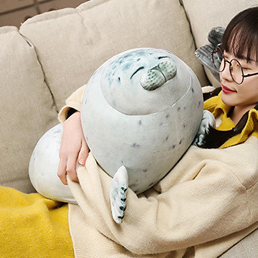 

Cute Seal Plush Toys Kids Animal Sea Lion Sleeping Pillow Plush Stuffed Lovely Toys Home Furnishings Window Display