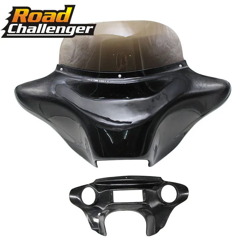 

Обтекатель крыла летучая мышь для мотоцикла, внутренний наружный окрашенный обтекатель лобового стекла для Harley, модифицированный туристич...