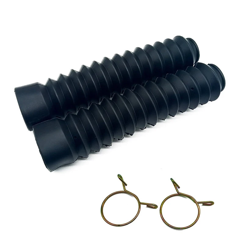 2 шт. 42 мм мотоциклетные резиновые накладки на переднюю вилку гетры для ботинок