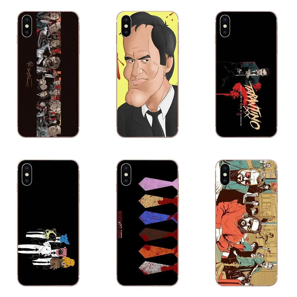 Квентин Тарантино Inglorious Basterds для Apple IPhone X XS Max XR 4 4s 5 5C 5S SE 6 6S 7 8 Plus мягкий TPU узор