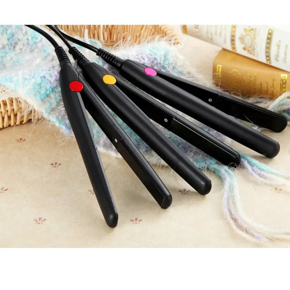 2 в 1 мини утюжок для выпрямления волос|Электрические щетки волос| |