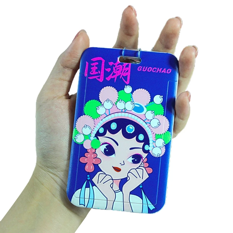 

J60D Cartoon Bus Card Meal Card Keychain Bag Decoration Pendant Car Key Ring Women Men Jewelry Students Gift Kids Toy