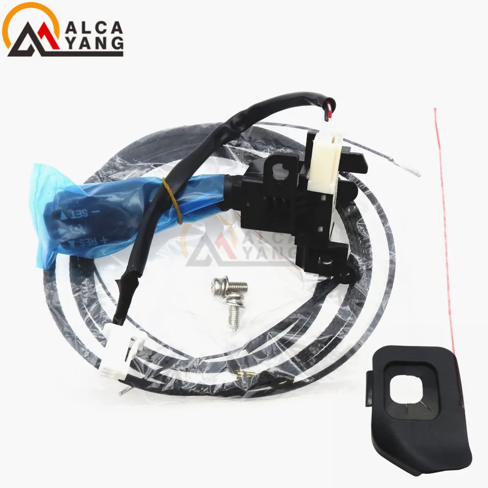 Черная крышка круиз Управление переключатель 45186 0D110 C0 для Toyota Yaris Vios 84632 34017 8463234011