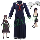 Костюм для косплея из аниме данганронпа с очками