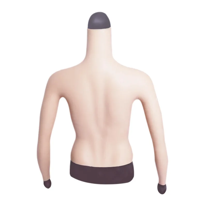 Half-length Solid Breast Implants with Arms To Form D-cup Fake Breasts Silicone Breasts for Cross-dressers and Transgender