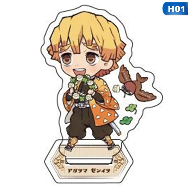 

Anime Demon Slayer Acrylic Kawaii Stand Figure Desk Stand Figure Kids Collection Anime Activities Desk Decor