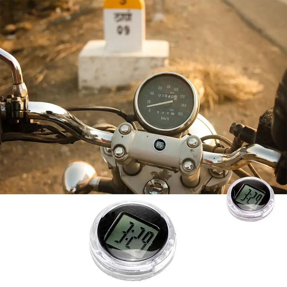 

Universal Motorcycle Clock Watch Waterproof Motorbike Protection ABS Environmental Moto Clock Watch Material Suit Mount Dig U5Z9