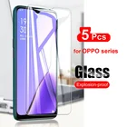 5 шт. для OPPO A5 A9 2020 A52 Защитное стекло для экрана закаленное стекло для OPPO A5 2020 A9 (2020) Защитная стеклянная пленка