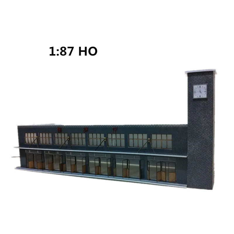 

Горячая Распродажа, железнодорожная станция в масштабе 1:87, модель A21, украшение для стола