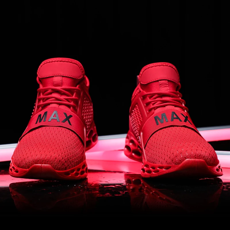 Мужские светильник кроссовки для бега, дышащая мужская повседневная спортивная обувь, Нескользящие кроссовки, мужская обувь, размер 39-47
