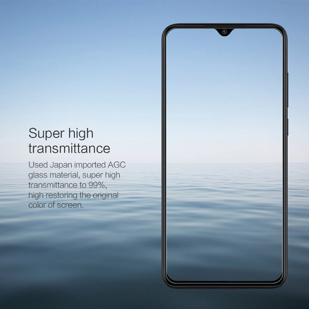 Закаленное стекло NILLKIN Amazing H для Xiaomi Redmi Note 8 pro взрывобезопасная защита экрана 9H