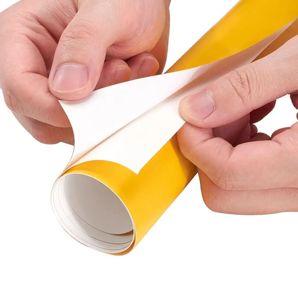 Желтая виниловая пленка 152 см * 10 м сделай сам наклейки на машину без пузырьков для