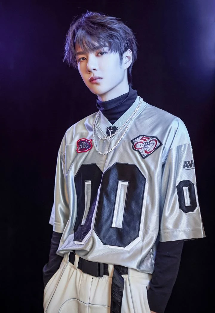 Китайский актер Ван ибо Настенный декор плакат черно-белый холст живопись Ретро