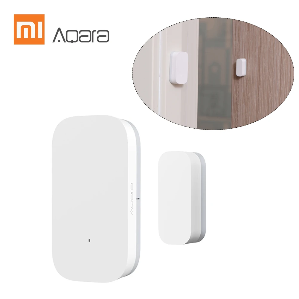 Aqara MCCGQ11LM датчик двери окна умный дом ZigBee беспроводное подключение приложение