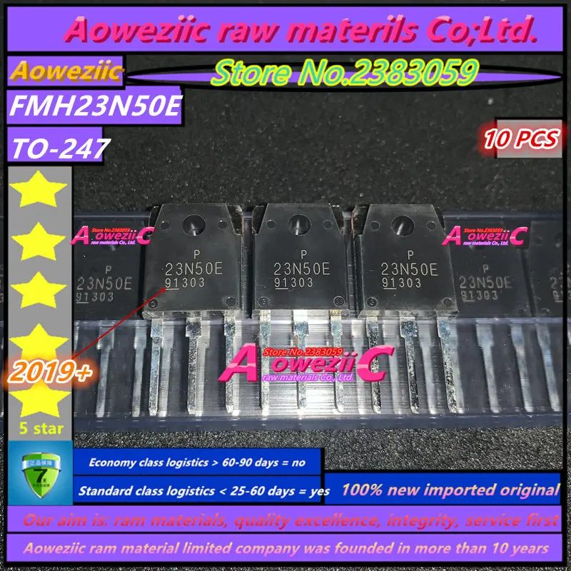 Aoweziic 2019 + 100% новый импортный оригинальный FMH23N50E 23N50E TO 247 MOS труба N канал 23A500V часто
