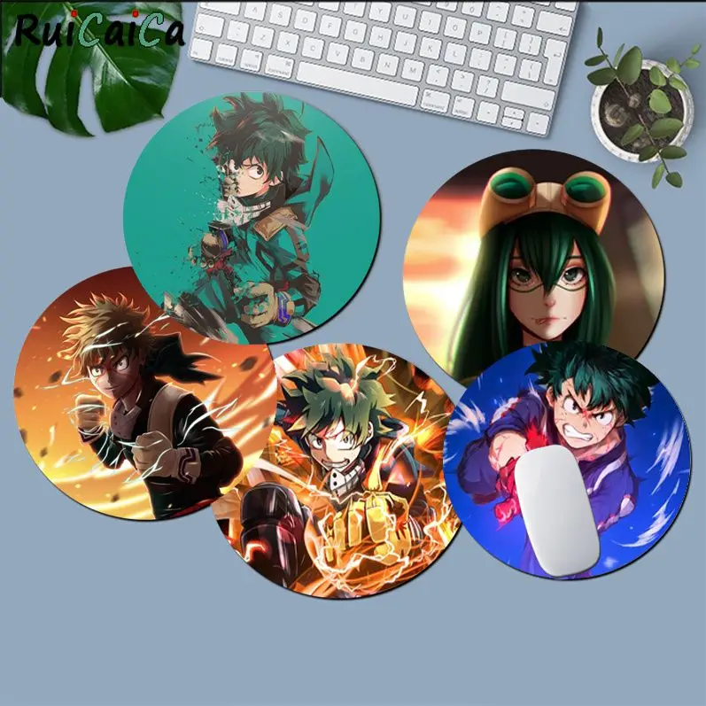 

RuiCaiCa In Stocked My Hero Academia Unique Desktop Pad Game Lockedge Mousepad Anti-Slip Laptop PC Mice Pad Mat gaming Mousepad