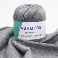 300glot soft smooth natural cashmere yarn companion wool thread for hand knitting yarn sweater scarves diy baby wool yarns