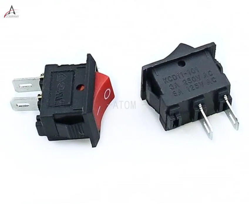 5 шт. KCD11-101 3A/250 в маленький черный 10*15 мм SPST 2PIN вкл/выкл G130 лодка Кулисный Переключатель автомобиля Приборная панель грузовик RV ATV Home