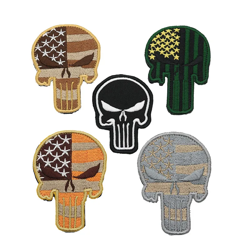 

Embroidery Badge Tactical Morale Punisher Badge Applique Military Embroidery Apparel Fabrics Apparel Accessories