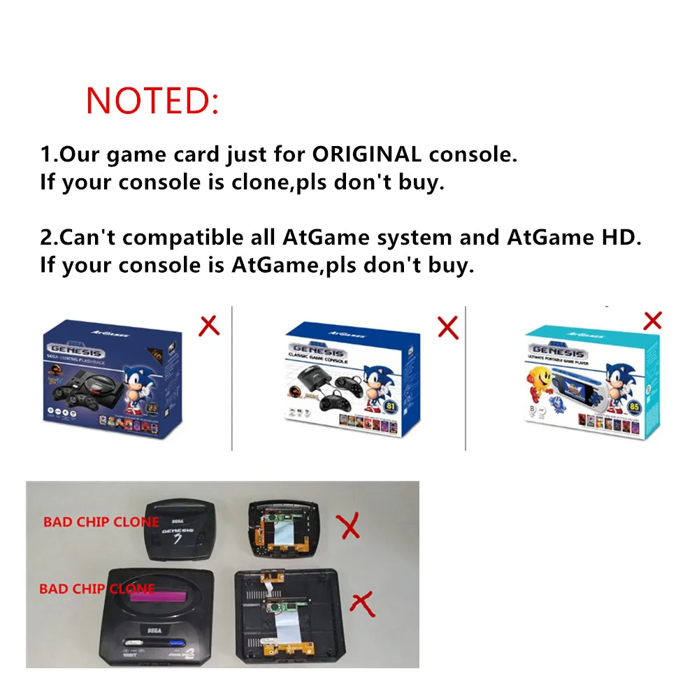 16-битный картридж для мультиигр 1 ГБ 2 Гб чехол JP Sega Mega Drive MD Genesis Compact MegaRetroN Retro Ultra TV
