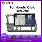 JMCQ Android 9,0 для Honda Civic 2005-2012 автомобильное радио-навигация плеер GPS Мультимедиа 2Din DVD плеер аудио стерео Разделенный экран