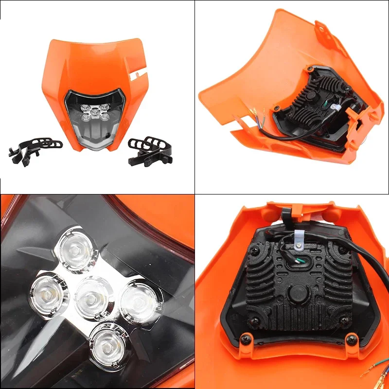 Новая светодиодная головсветильник фара для мотоцикла светильник KTM EXC EXCF XC XCF XCW