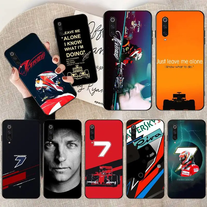 PENGHUWAN Kimi Raikkonen просто оставьте меня в покое на индивидуальном заказ для Redmi Note 8 8A 7 6