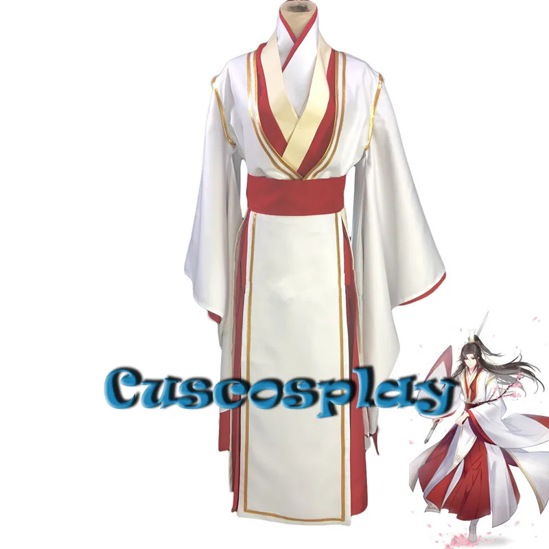 Xie Lian Yue Shen Косплэй костюм Античная Роман Тянь Гуань Ci фу платины Павлин Costmes весь