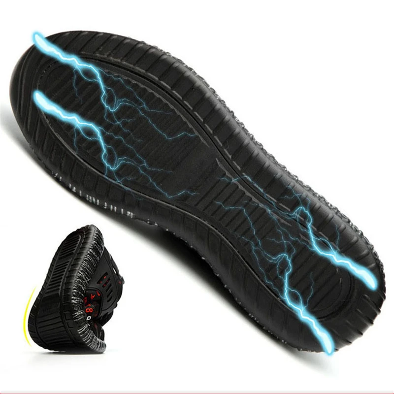 Небьющаяся Мужская обувь Безопасная рабочая нескользящая износостойкая дышащая