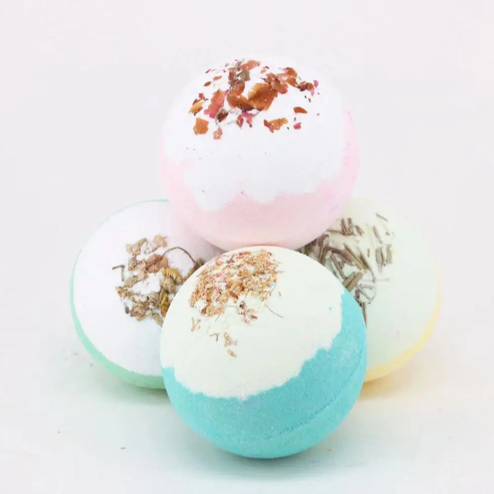 

Natural Skin Care Bath Salt Exfoliating Moisturizing Bubble Bath Bombs Ball Aromatherapy Deep Body Cleaner Essential Supplies
