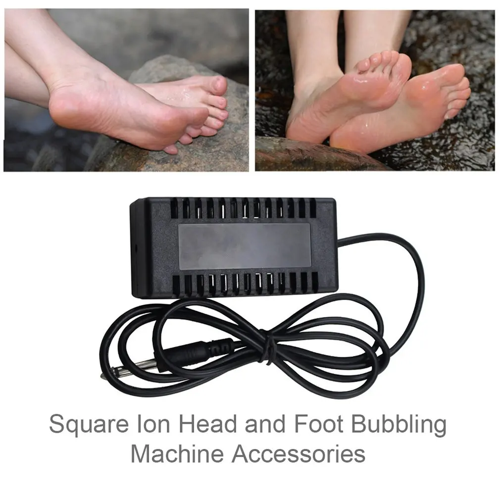 Машина для ног 15 Вт квадратная ионная насадка Детокс аксессуары ванны замена