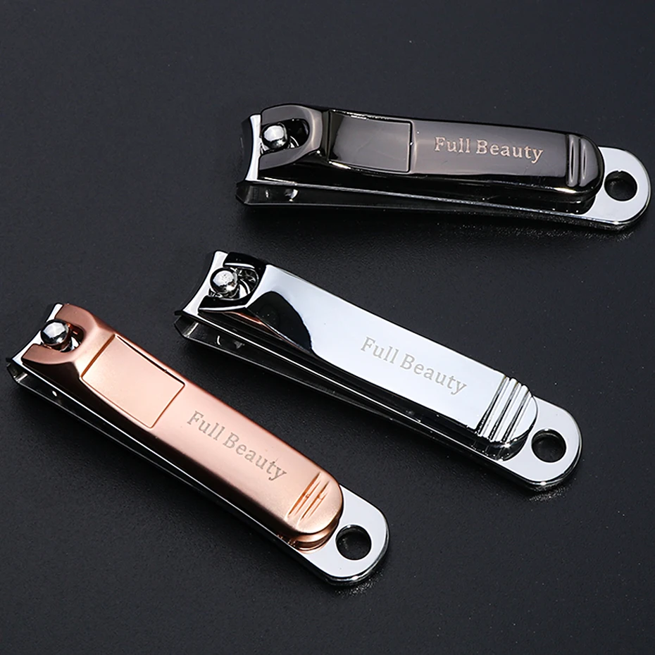 Professional Stainless Steel Nail Clippers Cutting Trimmer Machine Toenail Fingernail Scissor Manicure Pedicure Tool SAA05B | Красота и