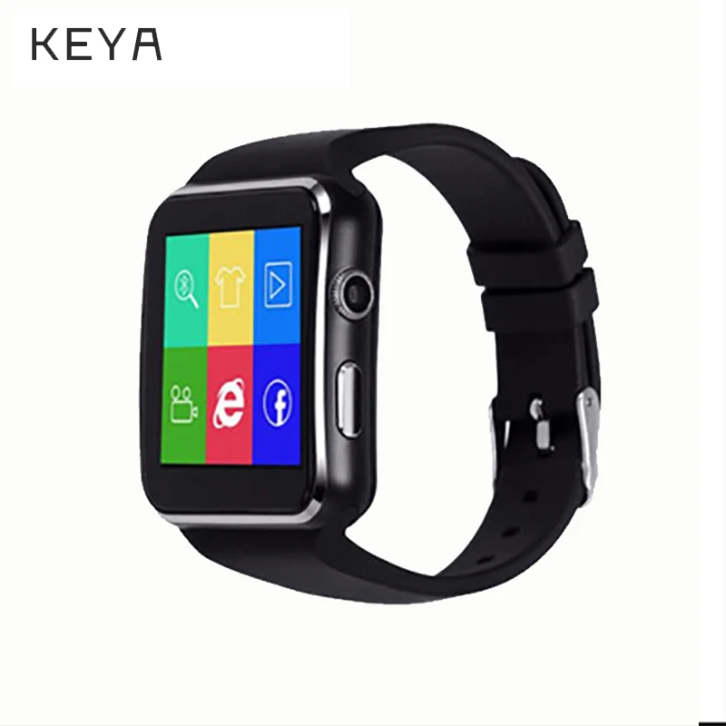 KEYA X6 Smart Watch Men Music Playing Camera Control Phone Calling Message Reminder Support SIM TF Card Smartwatch Women for iOS
KEYA X6 Smart Watch Men Music Playing Camera Control Phone Calling Message Reminder Support SIM TF Card Smartwatch Women for iOS