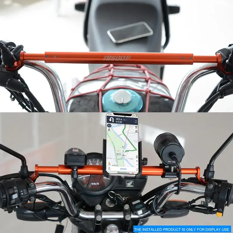 

Hexagon Wrench Motorcycle Aluminum Alloy Extension Handlebar Balance Bar Electric Car Bibcock Multi-function Headlamp Bracket