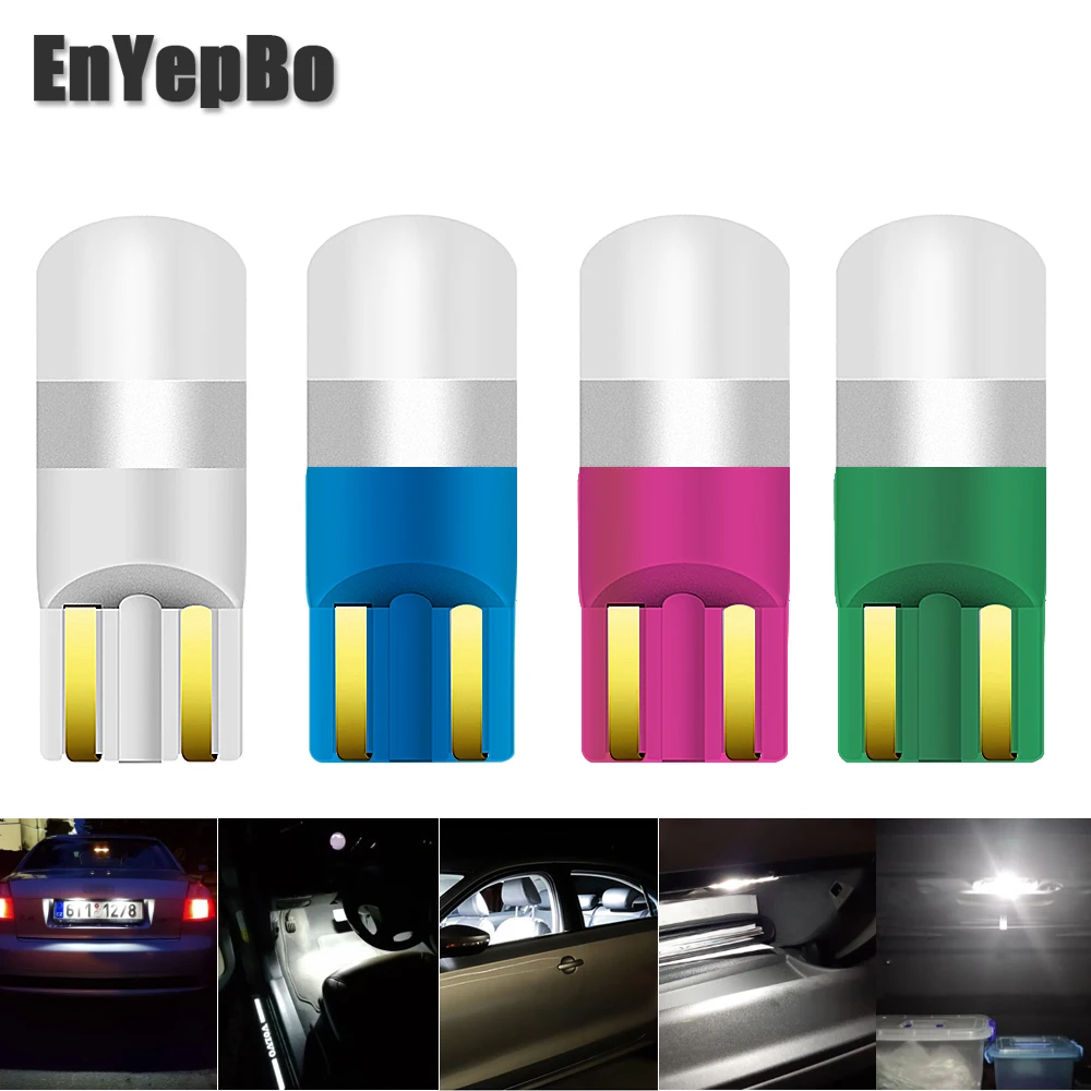 2 шт. Canbus Светодиодная автомобильная лампа T10 парковочная для Volkswagen VW Passat B5 B6 194 W5W