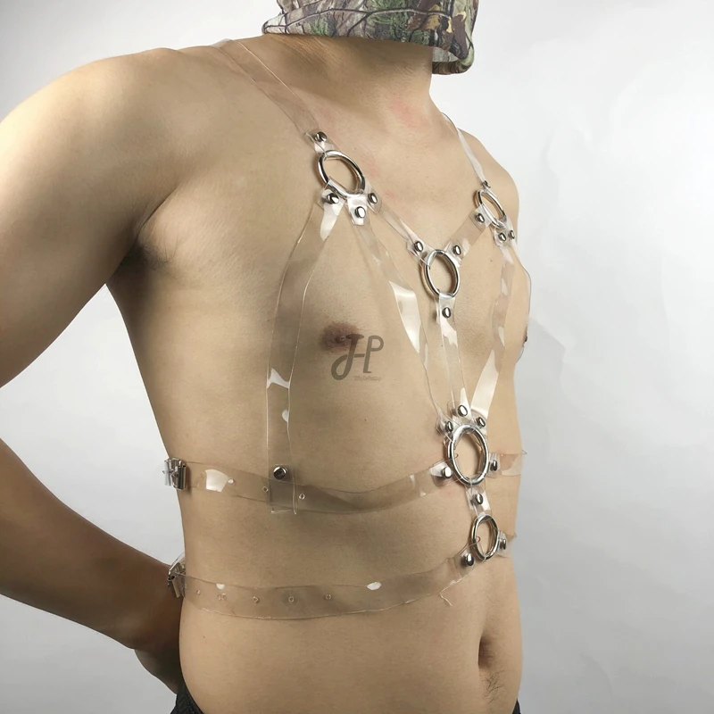 Портупея гей-Фетиш из ПВХ сексуальный ремень для мужчин Рава БДСМ бондаж ремешок