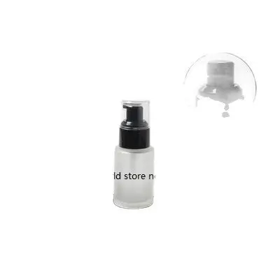 Матовая/зеленая/синяя стеклянная бутылка 30 мл прозрачная крышка для