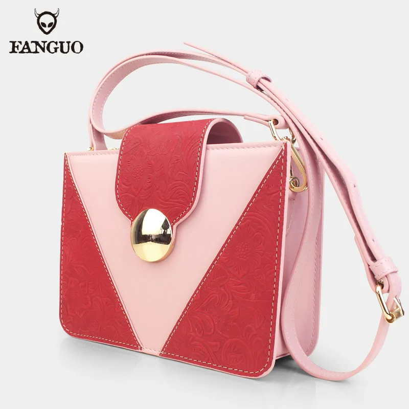 Women's Bag Shoulder Bags Large Capacity Phone Bag Card Holder Crossbody For Female Genuine Leather Retro Women Handbags