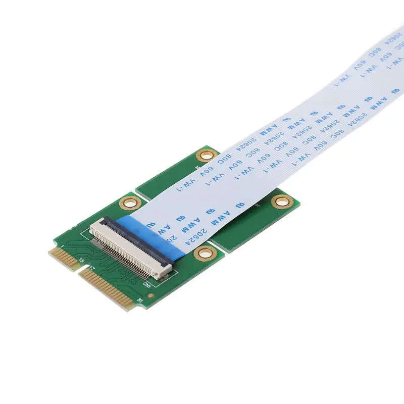 Mini PCIE к PCI-E Express X1 + USB переходная карта с кабелем FFC высокоскоростной разъем сделай